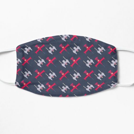 Swordfishh II & Redtail pattern Flat Mask RB2910 product Offical Cowboy Bebop Merch