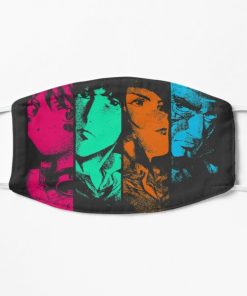 Bebop Noir (color) Flat Mask RB2910 product Offical Cowboy Bebop Merch