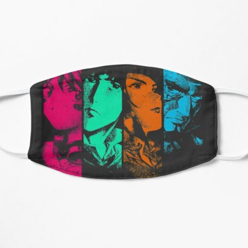 Bebop Noir (color) Flat Mask RB2910 product Offical Cowboy Bebop Merch