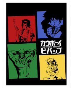 Cowboy Bebop Poster Canvas カウボーイビバップ AM2910 8 cm x 10 cm Official Cowboy Bebop Merch