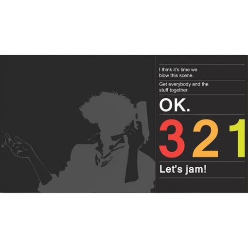 Cowboy Bebop Poster Canvas カウボーイビバップ AM2910 20 in x 11 in Official Cowboy Bebop Merch