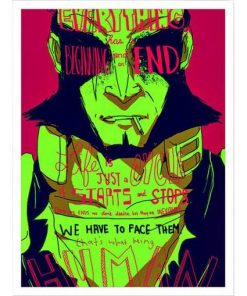 Cowboy Bebop Poster Canvas カウボーイビバップ AM2910 8 cm x 10 cm Official Cowboy Bebop Merch