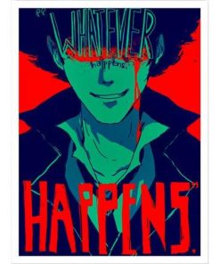 Cowboy Bebop Poster Canvas カウボーイビバップ AM2910 8 cm x 10 cm Official Cowboy Bebop Merch