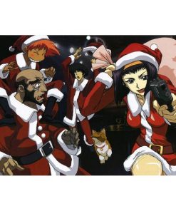 Cowboy Bebop Poster Canvas カウボーイビバップ Christmas AM2910 18 in x 12 in Official Cowboy Bebop Merch