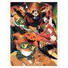 Cowboy Bebop Poster Canvas カウボーイビバップ Halloween AM2910 8 cm x 10 cm Official Cowboy Bebop Merch