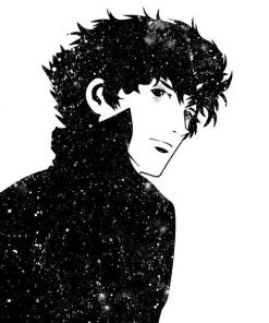 13 cm x 18 cm / Black Official Cowboy Bebop Merch