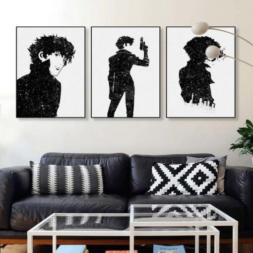 15 cm x 20 cm / Black Official Cowboy Bebop Merch