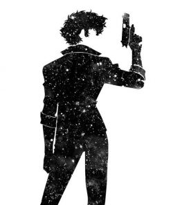 13 cm x 18 cm / Black Official Cowboy Bebop Merch